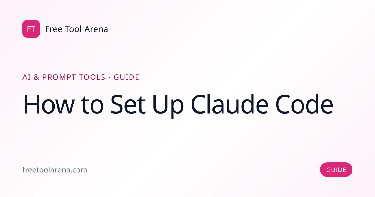 Set Up Claude Code — Configure CLI, IDE, and MCP Servers Quickly | Free ...