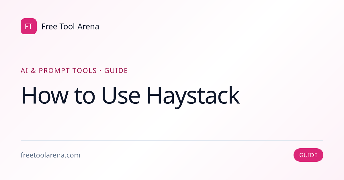Construct Production LLM Pipelines with Haystack by deepset | Free Tool ...