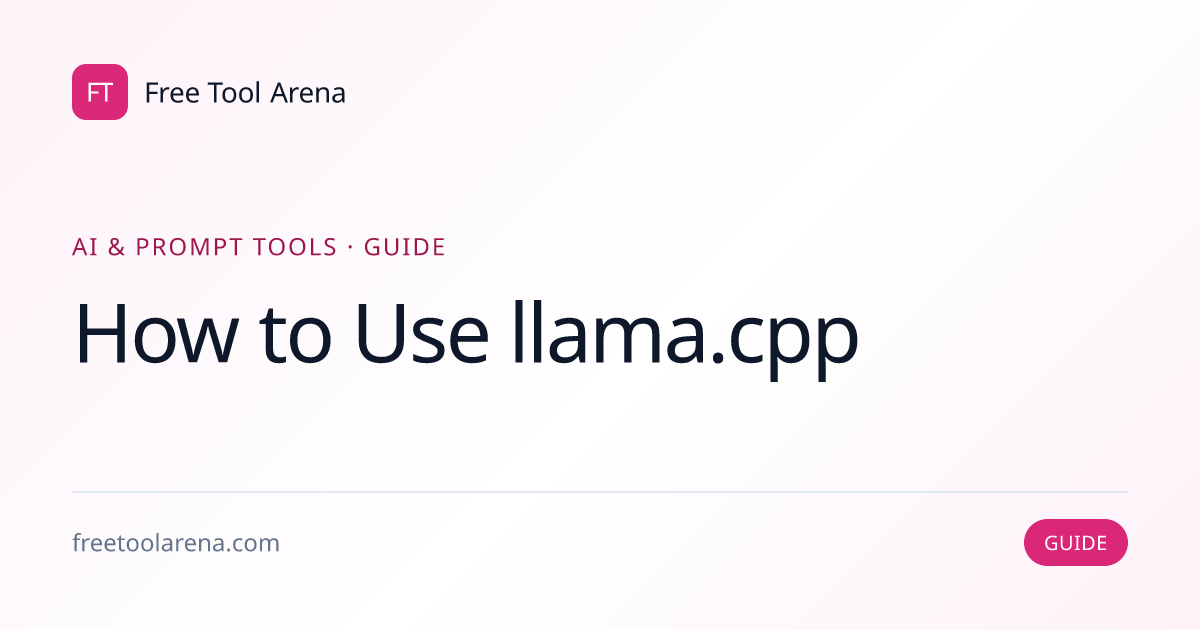 Run Quantized GGUF Models at High Speed with llama.cpp on CPU and GPU ...